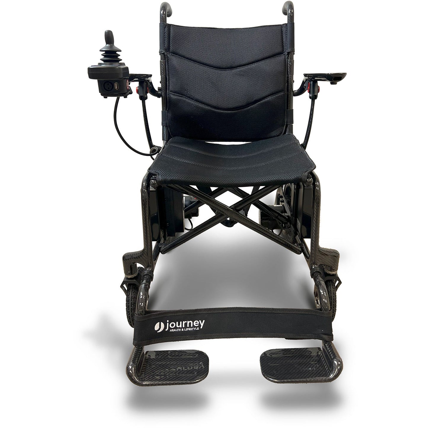 Folding Power Chair "World's Lightest" Carbon Fiber Journey Air Elite