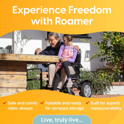 Foldable Electric Wheelchair Roamer Reyhee