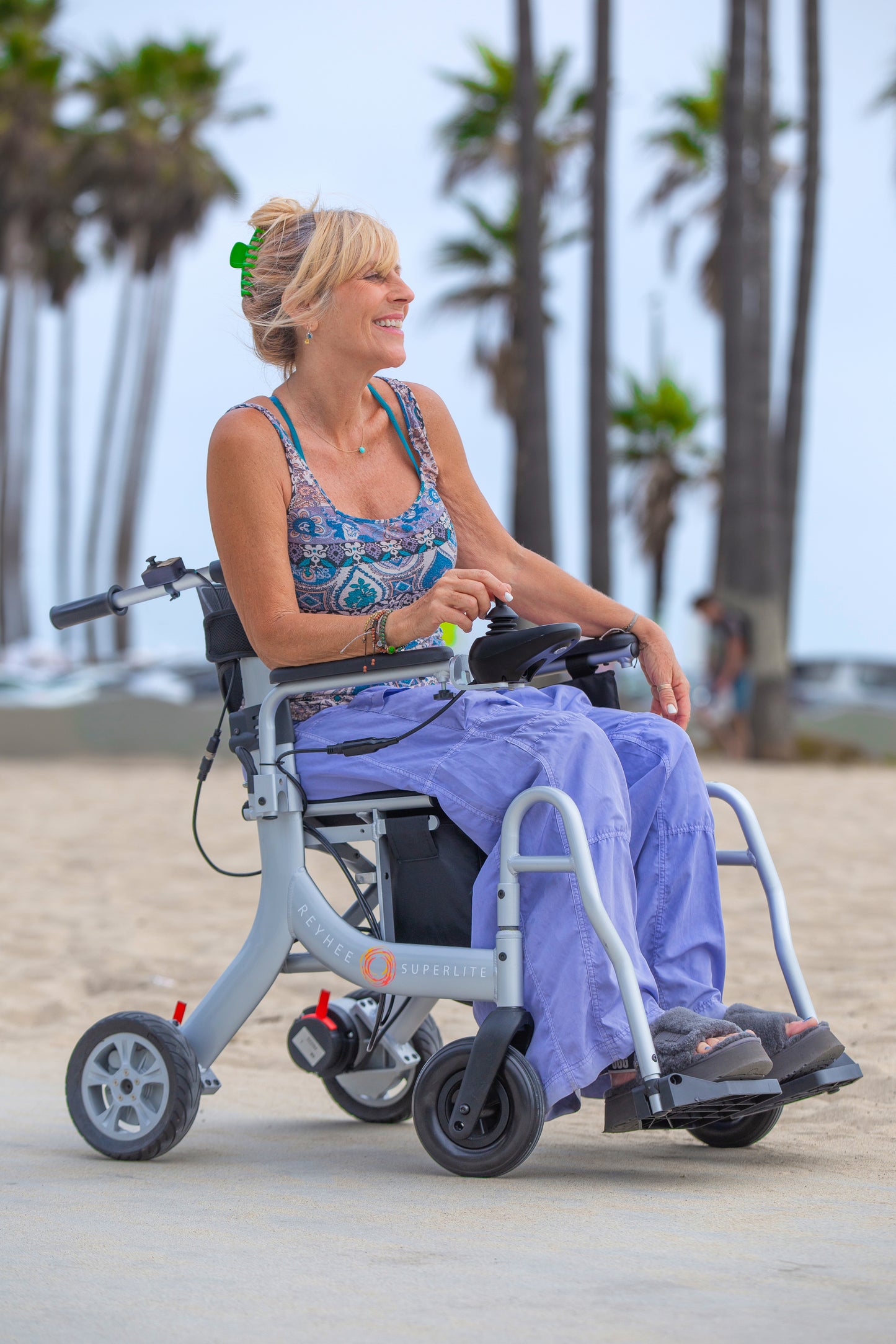 Folding Electric Wheelchair & Rollator 3-in-1 SUPERLITE