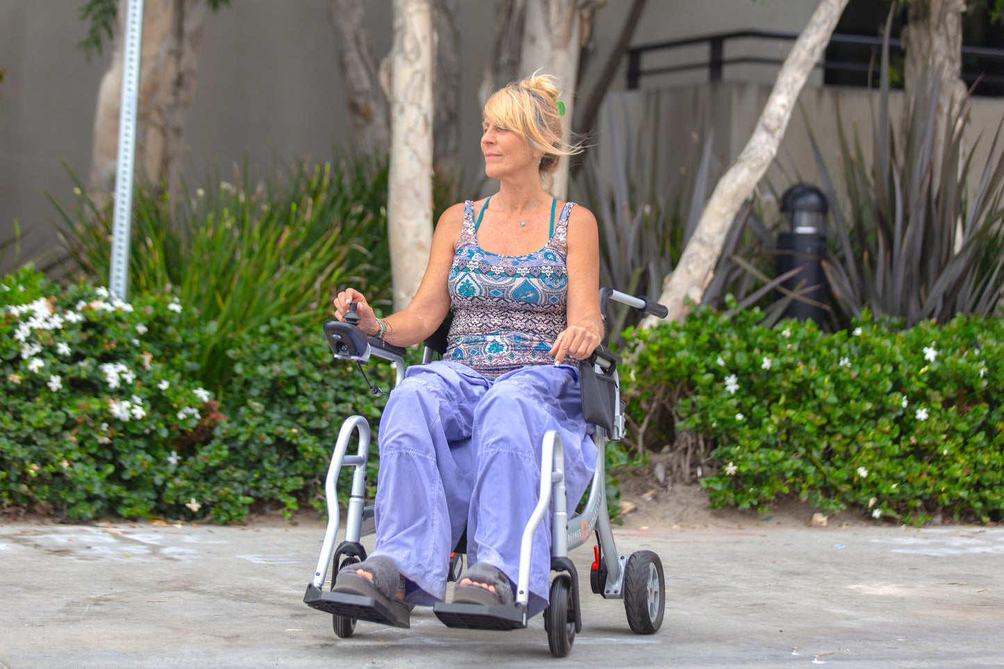 Folding Electric Wheelchair & Rollator 3-in-1 SUPERLITE