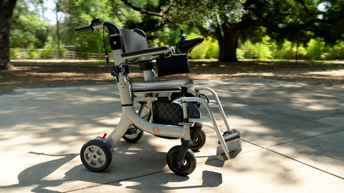 Folding Electric Wheelchair & Rollator 3-in-1 SUPERLITE