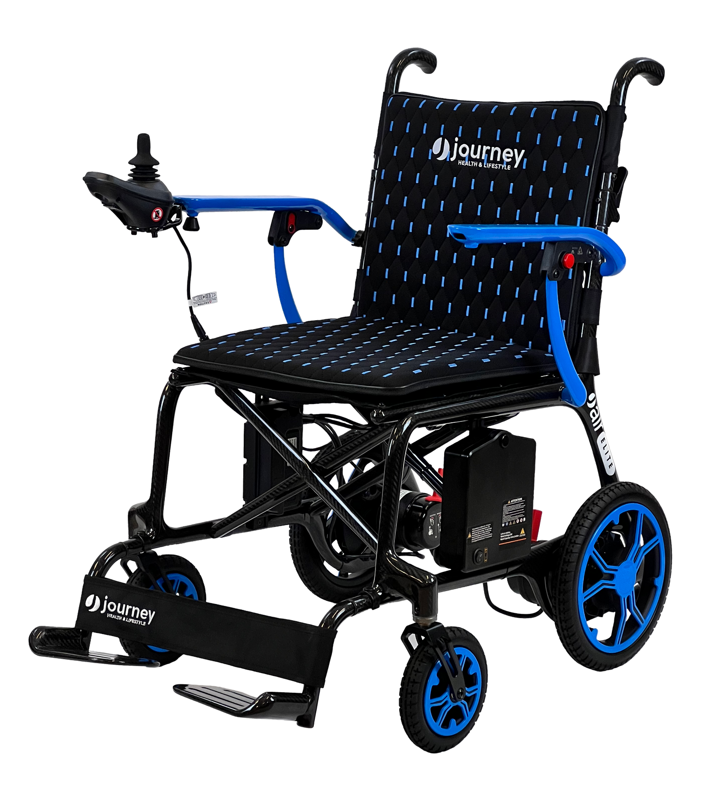 Folding Power Chair "World's Lightest" Carbon Fiber Journey Air Elite