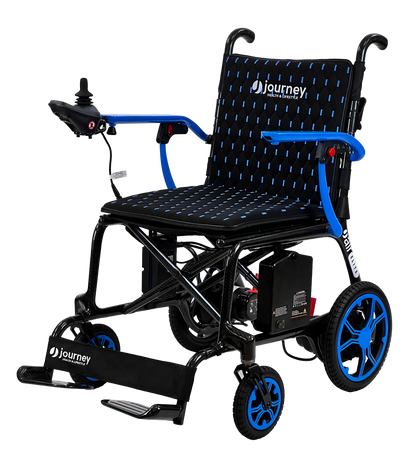 Folding Power Chair "World's Lightest" Carbon Fiber Journey Air Elite