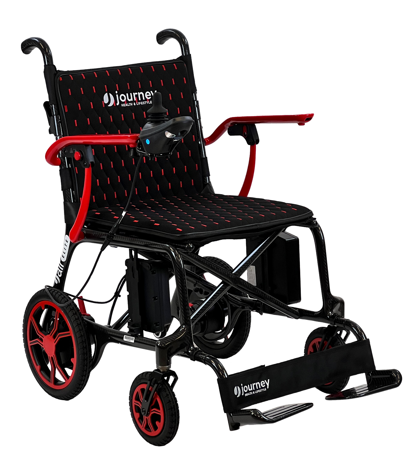 Folding Power Chair "World's Lightest" Carbon Fiber Journey Air Elite