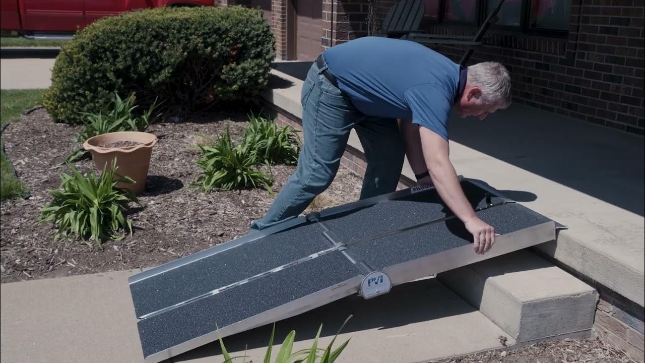 Portable Folding Wheelchair Ramp - Multifold PVI