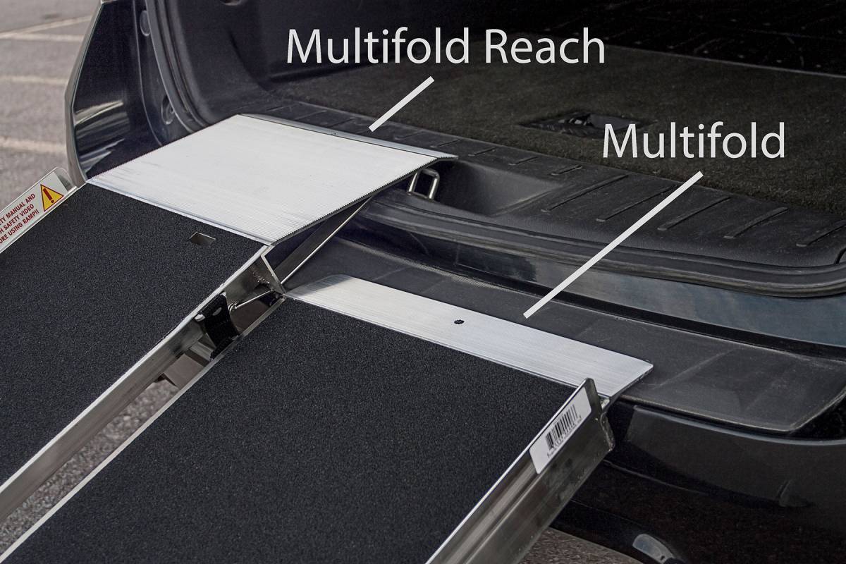 Portable Folding Wheelchair Ramp for Vehicles - Multifold Reach PVI