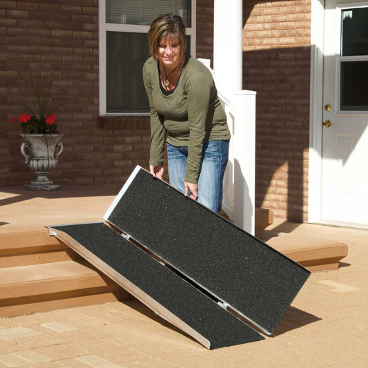 Portable Wheelchair Ramp - Singlefold PVI