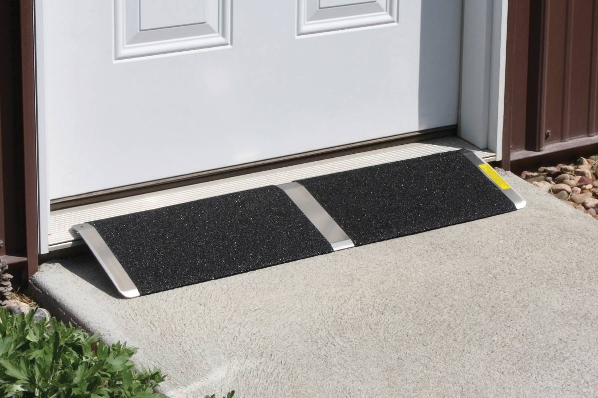 Wheelchair Door Entry Ramp Threshold PVI